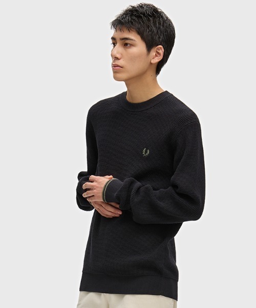トップス FRED PERRY Waffle Stitch Jumper FRED PERRY（フレッドペリー） セーター ニット 「先行予約受付中