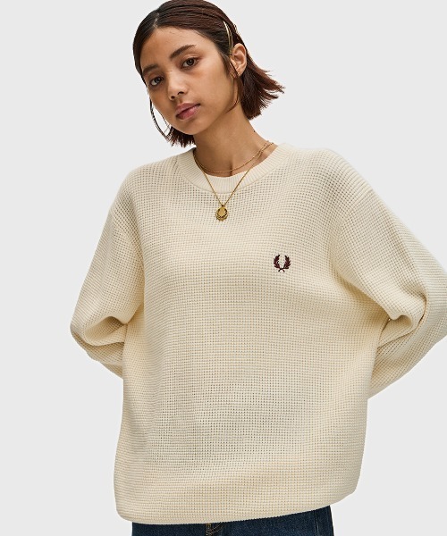 FRED PERRY（フレッドペリー） セーター ニット Waffle Stitch Jumper