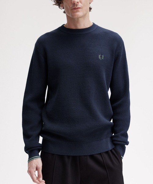 FRED PERRY（フレッドペリー） セーター ニット Waffle Stitch Jumper