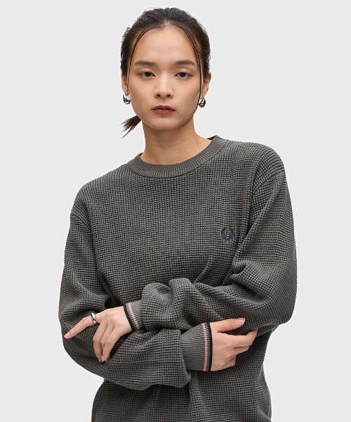 FRED PERRY セーター FRED PERRY セーター ニット Waffle Stitch Jumper／ワッフル