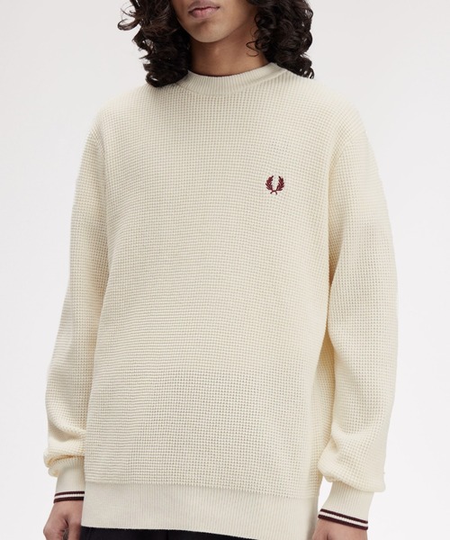 FRED PERRY（フレッドペリー） セーター ニット Waffle Stitch Jumper