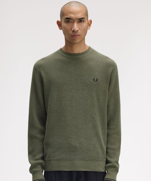 FRED PERRY（フレッドペリー） セーター ニット Waffle Stitch Jumper