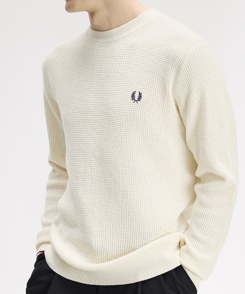 FRED PERRY（フレッドペリー） セーター ニット Waffle Stitch Jumper