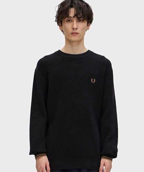 FRED PERRY（フレッドペリー） セーター ニット Waffle Stitch Jumper