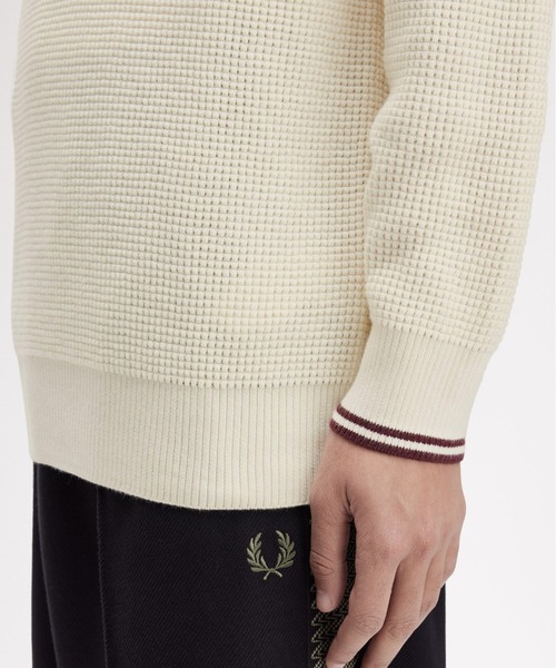 FRED PERRY（フレッドペリー） セーター ニット Waffle Stitch Jumper