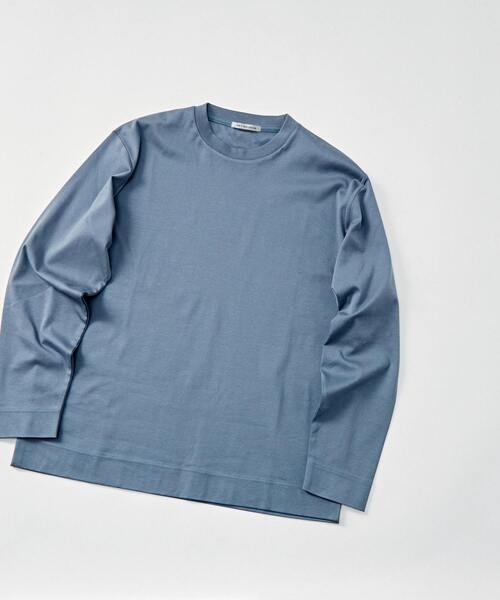 MEN'S MELROSE tシャツ 「WEB限定」シルケットスムースクルー