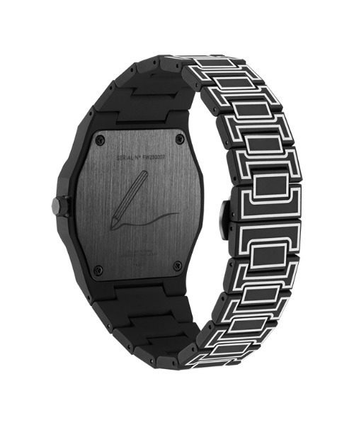 [新品未使用]D1 MILANO / ディーワンミラノ　腕時計　オールブラック D1 MILANO【正規取扱店】ディーワンミラノ 腕時計 : プロジェクト