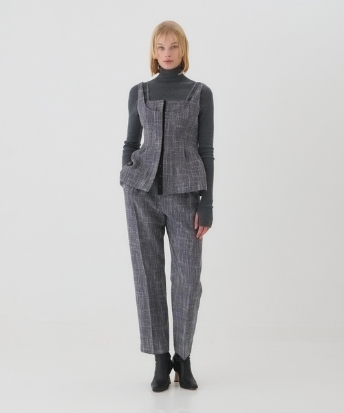 LE CIEL BLEU パンツ ハイウエストパンツ / High Waist Pants