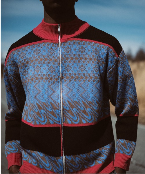 GARDEN TOKYO セーター ニット LUFON/ルフォン/＠MERINO WOOL FAIRISLE 