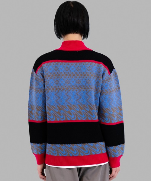GARDEN TOKYO セーター ニット LUFON/ルフォン/＠MERINO WOOL FAIRISLE 