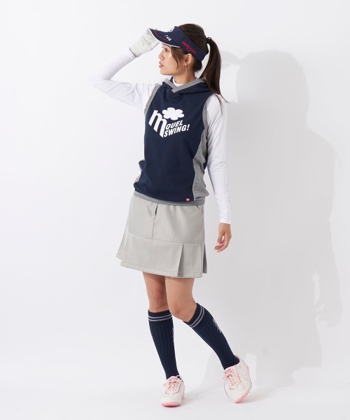 レディースゴルフウェアベストパーカー Marie Claire（マリ クレール） ベスト ジレ 「marie claire/マリ
