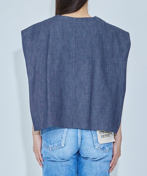 MIOSMOKEY ベスト 「MIOSMOKEY/ミオズモーキー」OVERSIZED GILET