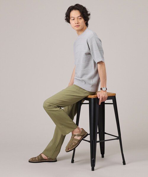 TAKEO KIKUCHI サンダル スエードレザー グルカスリッポン