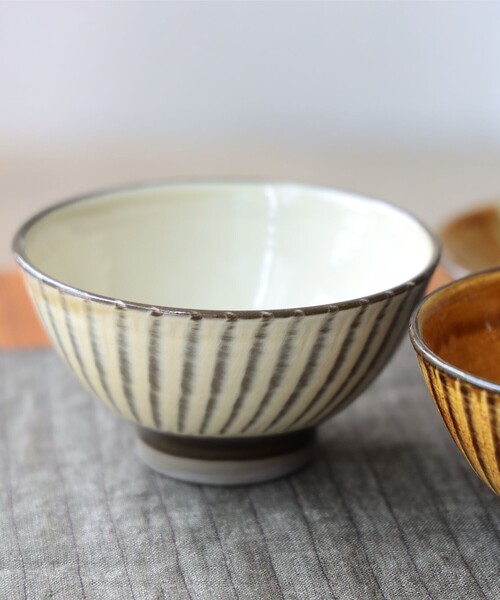 小鹿田焼　骨董　鹿峰窯　40cm fennica（フェニカ） 食器 小鹿田焼 / 坂本浩二窯 4.5寸汁椀