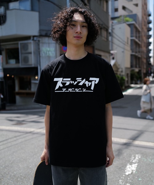 tシャツ Tシャツ メンズ スラッシャア S/S T-SHIRTS/スラッシャー5.6オンススタンダードフィットカタカナロゴプリント半袖Tシャツ｜zozo｜14