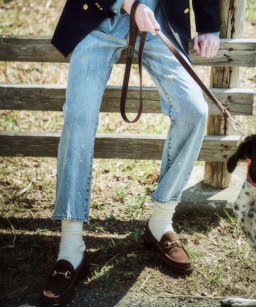 Johnbull ジーンズ デニム デニムパンツ デニムストレートパンツ