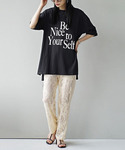 tシャツ ロゴ サイドスリット BIG TEE...の詳細画像2
