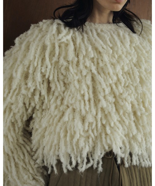 anuke（アンヌーク） ニット セーター Loop Fringe Knit レディース