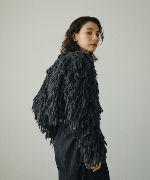 anuke（アンヌーク） ニット セーター Loop Fringe Knit レディース