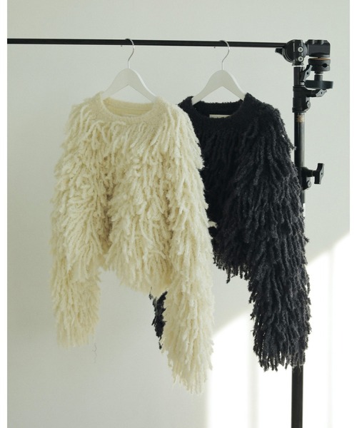 アンヌーク　anuke ループフリンジニット. anuke（アンヌーク） ニット セーター Loop Fringe Knit レディース