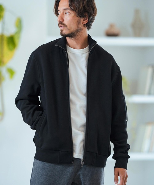Magine ma1 ma-1 mj10055-Back Brushed Sweat MA-1 フライトジャケット