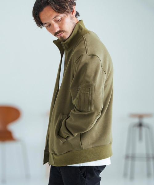 Magine（マージン） ma1 ma-1 mj10055-Back Brushed Sweat MA-1