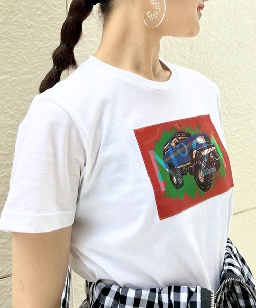 tシャツ 「N°21」レンチキュラーTシャツ レディース N°21 tシャツ 「N°21」レンチキュラーTシャツ レディース