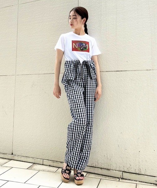 tシャツ 「N°21」レンチキュラーTシャツ レディース N°21 tシャツ 「N°21」レンチキュラーTシャツ レディース