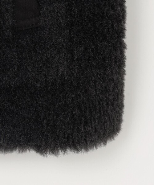 自由区（ジユウク） ベスト ジレ リバーシブルエコメリノムートン ジレ