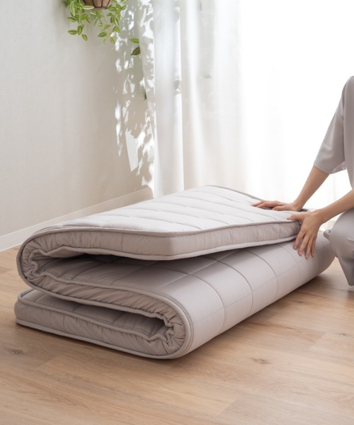 EMOOR（エムール） ベッド 寝具 マチ付き 布団マットレス/セミシングル