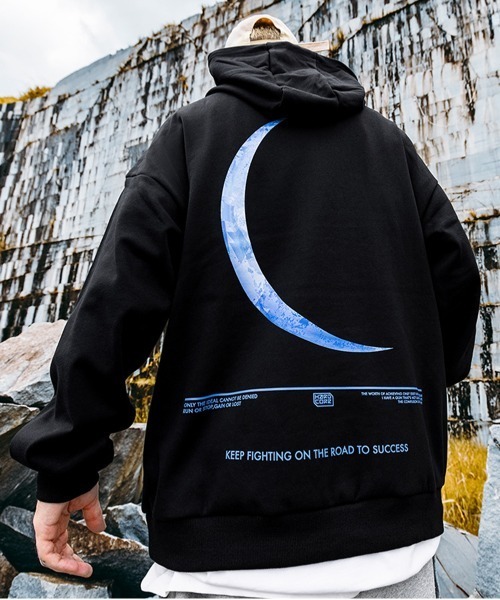 NEW GENTLEMAN パーカー ルーナーイクリプス オーバーサイズ プル