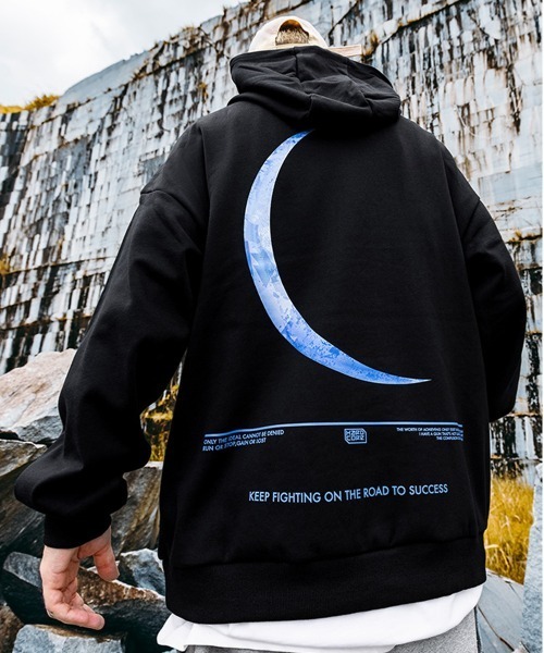 NEW GENTLEMAN パーカー ルーナーイクリプス オーバーサイズ プル