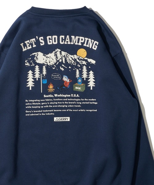 GERRY（ジェリー） トレーナー スウェット 「GERRY」裏起毛バック刺繍