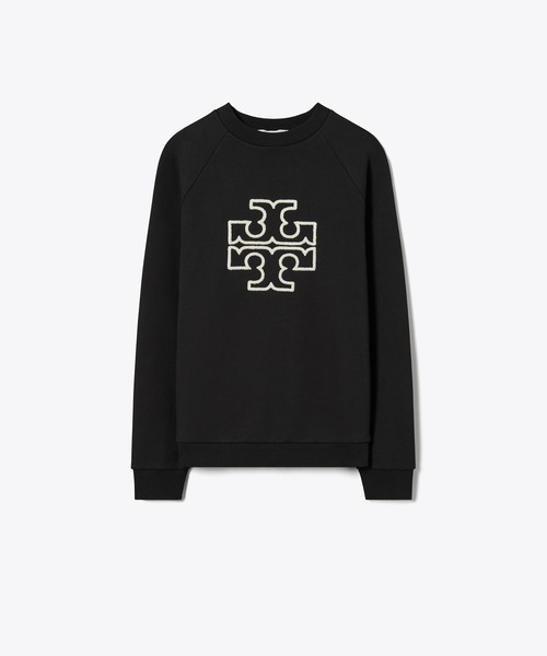 Tory Burch トレーナー♡ TORY BURCH（トリーバーチ） トレーナー スウェット コットン フーディ