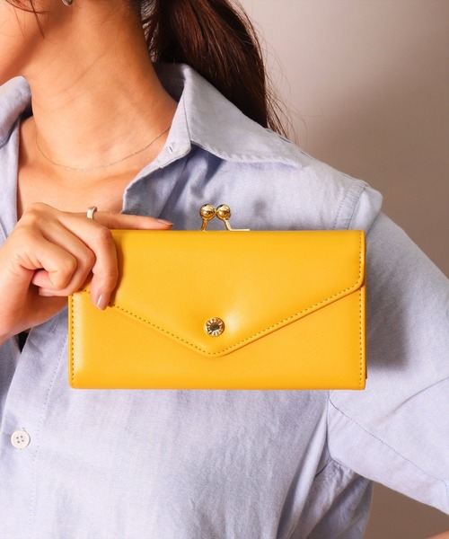 ☆*°Chie✩.*˚様オーダー　レザー　がま口財布 Legato Largo 財布 (LF)「Legato Largo」フェイクレザー メール