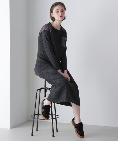 AVIREX（アヴィレックス） ニット セーター MILITARY RIB KNIT