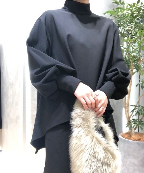 LE PHIL シャツ ブラウス バックピーチストレッチブラウス レディース 