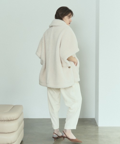 Muel Chic（ミュエルシック） ポンチョ Lila poncho coat リラポンチョ