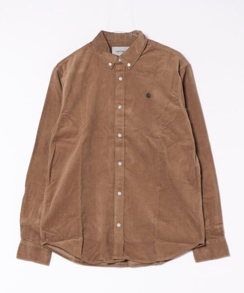 シャツ 「Carhartt WIP」マディソンファイン コードシャツ 長袖 / MADISON FINE CORD SHIRT