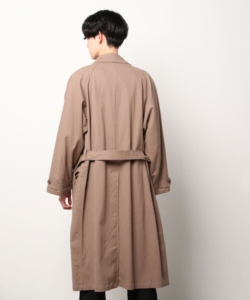 steven alan ステンカラーコート バルマカンコート S グレーの通販はau
