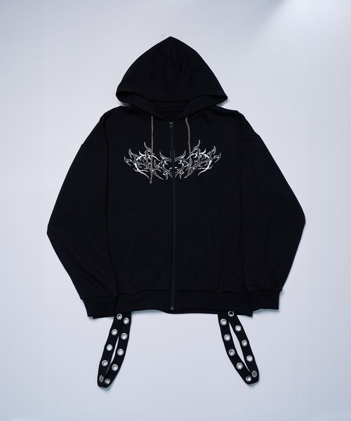 Hauls 守護天使病みかわZIPぱーかー Hauls 守護天使病みかわZIPパーカー