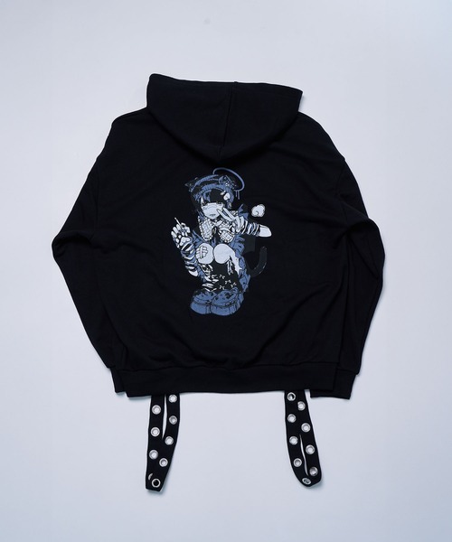 Hauls 守護天使病みかわZIPパーカー