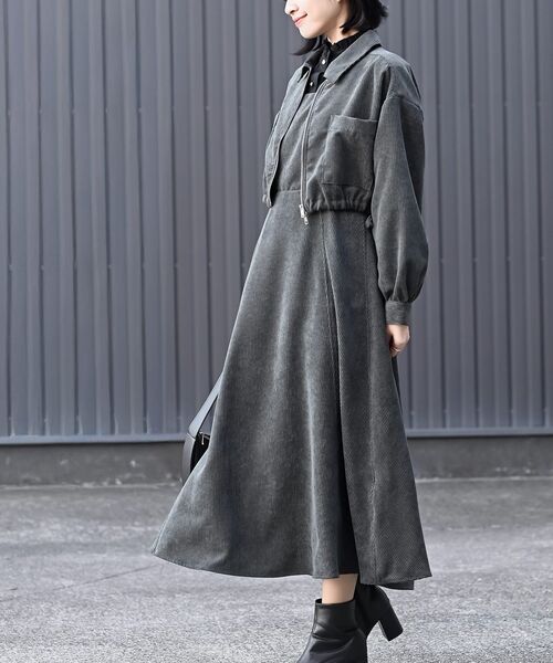 r・p・s（アールピーエス） セットアップ シャツブルゾン×キャミ