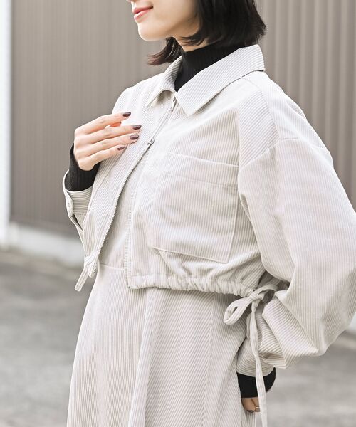 r・p・s（アールピーエス） セットアップ シャツブルゾン×キャミ