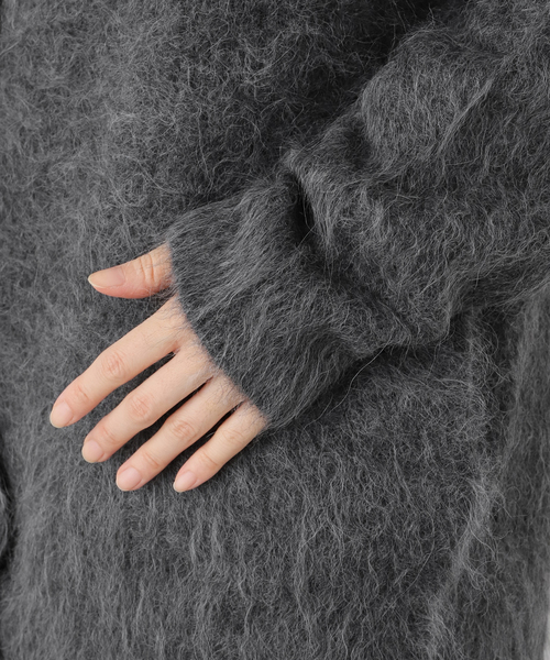 Deuxieme Classe   カーディガン 【クリーニング済み】 Deuxieme Classe カーディガン ardoise couleur レディース