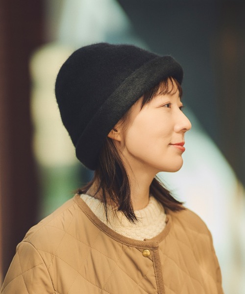 YOKOI BERET 帽子 ハット コーンヘッドハットCORNE(コルネ)「日本製