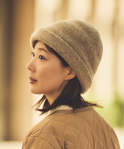 YOKOI BERET 帽子 ハット コーンヘッドハットCORNE(コルネ)「日本製