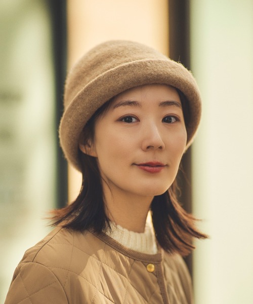 YOKOI BERET 帽子 ハット コーンヘッドハットCORNE(コルネ)「日本製