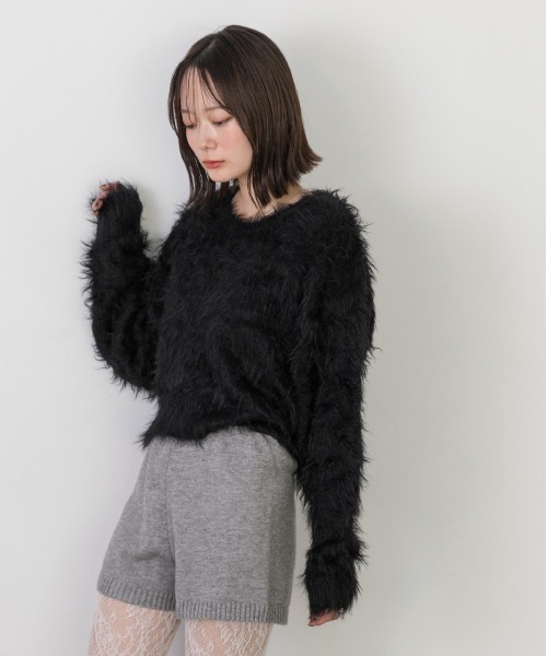 ad thie（アドティエ） パンツ ニットショートパンツ レディース