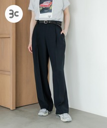 パンツ 「3サイズ展開」new basic　ダブルクロスキュプラパンツ レディース｜ZOZOTOWN Yahoo!店